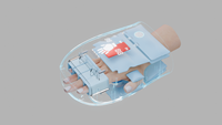 Healthpal Kabelloser Shiatsu Hand-Spa Massagegerät mit Wärme, Luftdruck & Vibration für Finger und Handgelenk