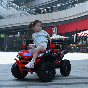 Hoogwaardige vierwielaangedreven <span class=keywords><strong>2</strong></span>-persoons elektrische kinderauto op batterijen met afstandsbediening, plastic speelgoed, EN71 gecertificeerd, 12V7HA - Product Image 2