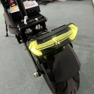 Rear Tail Light with Brake Light Function <b>LED</b> Safety Warning Light Waterproof Compatible with M5 G14 R7 R8 Electric Scooter - Product Image 5