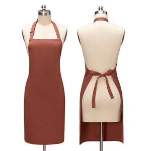 Tablier de cuisine réglable pour vêtements de travail Nettoyage et <span class=keywords><strong>serveur</strong></span> de <span class=keywords><strong>restaurant</strong></span> pour femmes Tablier tissé pour hommes avec poche - Product Image 4