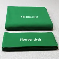 Nappe de billard durable à une seule face |   Feutre en fibre chimique pour tables de billard américaines/chinoises, option de vente en gros rentable