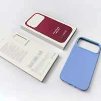 Étui en cuir officiel 1:1 pour chargement magnétique sans fil pour iPhone 18 Pro Max 17 Pro 16 15 14 13 Pro Max, coque anti-chute originale