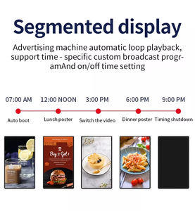 CH <span class=keywords><strong>Android</strong></span> trung tâm mua sắm LCD kỹ thuật số biển 32 55 65 inch điện tử áp phích quảng cáo thông minh cửa sổ hiển thị màn hình tương tác - Product Image 3