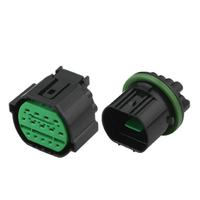 Connecteur de faisceau de câbles automobile GL301-14021, 14 broches, contact en cuivre, boîtier en nylon, étanche IP66, mâle/femelle, pour voiture