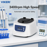 Centrifugeuse de laboratoire basse vitesse DM0306 3400 tr/min avec moteur sans balais et verrouillage automatique du couvercle pour la séparation du sérum en laboratoire clinique