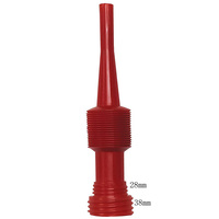 Bec verseur flexible en plastique polyéthylène (PE) 38 mm/28 mm de diamètre