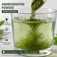 Extrait de feuilles d'Andrographis Paniculata en poudre, qualité alimentaire, blanc, 10% 50% Andrographolide, à base de plantes naturelles