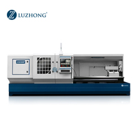 Tour CNC à lit plat CK61100F avec mandrin à 3 mors et guidage de 600 mm, lit monobloc