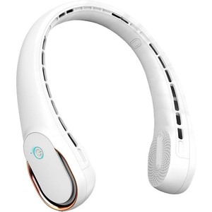 Mini Ventilador de Cuello Portátil para Verano, Deportes al Aire Libre, Recargable por USB, Material ABS, Marca JXD, Regalo para Unisex y Niñas - Product Image 3