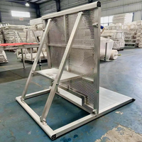 Vente directe usine : Panneau de barrière métallique modulaire portable pour le contrôle des foules et la gestion des files d'attente à l'aéroport, au stade et en concert