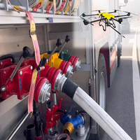 Joyance Nouveau Design Solution Aérienne Haute Efficacité pour le Sauvetage d'Urgence et la Lutte contre les Incendies – Drone de Pompiers