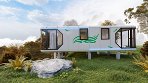 Tente de camping en acier détachable pour l'extérieur, construction immobilière, mini-maison mobile étanche - Product Image 2