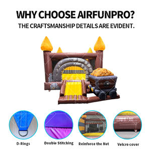 Vente en gros de châteaux gonflables commerciaux, de structures de saut gonflables et de chevaux gonflables Golden Dig Treasure pour adultes et la <span class=keywords><strong>location</strong></span> événementielle - Product Image 5