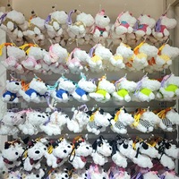 Boneka Anjing Western Highland Lucu, Mainan Penghilang Stres, Gantungan Kunci, Desain Kartun