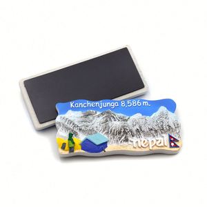 Sculpture Relief Style Polyresin Tourist Attraction Refrigerator Sticker Souvenir Resin <b>Fridge</b> Magnet - Product Image 4