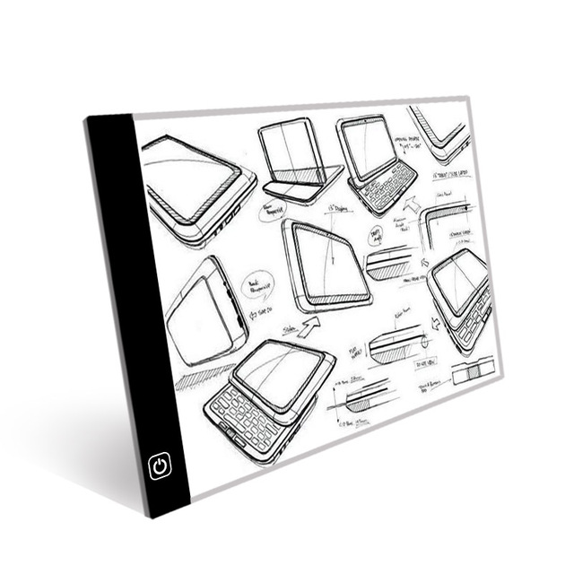 A4 LED Light Pad OEM ODM Drawing Writing Tracing Board Drawing Copying Tablet for Architect Artist Children Educational Toys