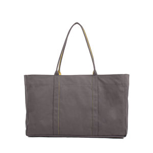 Sac fourre-tout en toile pour femme, idéal pour les courses, les <span class=keywords><strong>week</strong></span>-ends à la plage et l'été – Vente en gros - Product Image 3