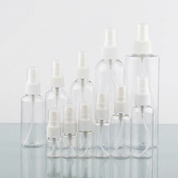 Bouteilles pulvérisatrices portables en plastique PET de 5 ml à 500 ml pour faux cils et soins du visage