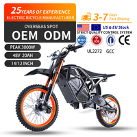 3000W Elektrikli Motosiklet 48V 20Ah Lityum Pil 60km/s Yetişkin Elektrikli Arazi Motosikleti Off Road E Moto Hidrolik Disk Fren GT2000
