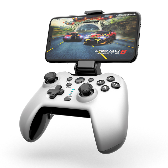 Game Controller for IOS/Android/PC/Switch/PS3/PS4, Gaming Gamepad with Phone Clip for Gamers Mobile  Wireless Controller