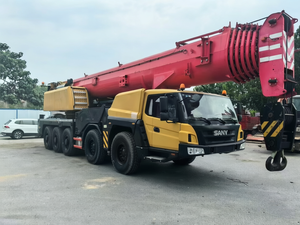 Grue tout-terrain 100 tonnes d'occasion, flèche <span class=keywords><strong>à</strong></span> 7 sections, élévateur mobile robuste, extension de treillis, machinerie pour l'énergie éolienne - Product Image 2