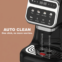 Machine à café turque automatique anti-déversement, cafetière expresso à extraction lente avec affichage numérique pour l'hôtellerie