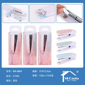 Mi Casita Stapler Mini 15 G Plastic Iron Manual 23/15 Office Binding Supplies - Product Image 1