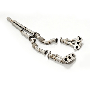 เฮดเดอร์ไอเสีย SS304 สำหรับ Audi TT (MK1) 3.2 ปี 2002-2005 เพิ่มประสิทธิภาพการไหลของไอเสียสูง สำหรับรถแข่ง ปรับแต่งเพื่อเพิ่มประสิทธิภาพ - Product Image 1