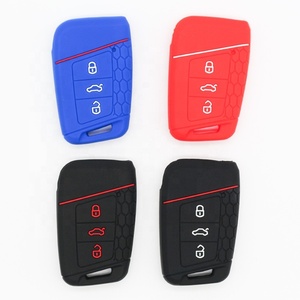 Custodia in Silicone per Chiavi Auto Serie <span class=keywords><strong>Volkswagen</strong></span> Impermeabile Resistente ai Graffi Protezione Completa Personalizzabile all'Ingrosso - Product Image 2