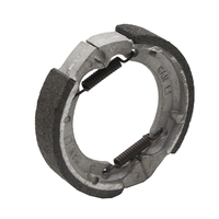 Tambour de patin de frein arrière de moto universel de haute qualité 76mm x 15mm avec système de freinage à ressort de plaquettes de frein de verrouillage pour moteur