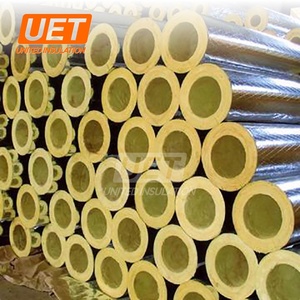Tubo di isolamento tubo 110kg/m3 spessore 20mm 30mm 50mm minerale 1 "2" 12 "diametro tubo di lana di <span class=keywords><strong>roccia</strong></span> con foglio di alluminio FSK - Product Image 6