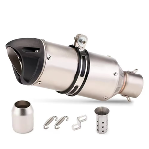 Tubo de silenciador <span class=keywords><strong>SC</strong></span> de escape <span class=keywords><strong>Universal</strong></span> para motocicleta de 51mm con <span class=keywords><strong>DB</strong></span> <span class=keywords><strong>Killer</strong></span> para Kawasaki Z900 Z400 GSX250 Duke390 R6 R15 R1 R3 MT07 Pcx125 - Product Image 5