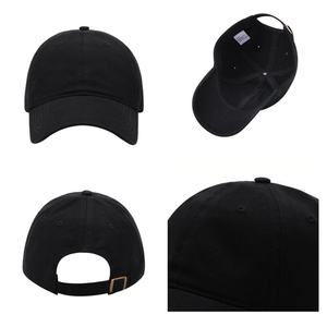 หมวกเบสบอลหมวกกีฬาสีทึบปักโลโก้3D แบบคลาสสิกปรับได้ตามต้องการ - Product Image 2