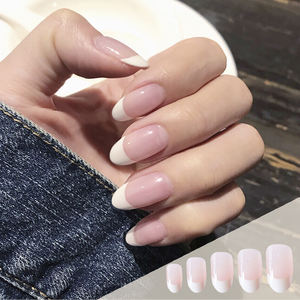 <span class=keywords><strong>Faux</strong></span> <span class=keywords><strong>ongles</strong></span> français de <span class=keywords><strong>bonne</strong></span> <span class=keywords><strong>qualité</strong></span>, <span class=keywords><strong>ongles</strong></span> artificiels, couleur chair, ovales, formes rondes, vente en gros, presse sur les <span class=keywords><strong>ongles</strong></span> pour femmes - Product Image 1