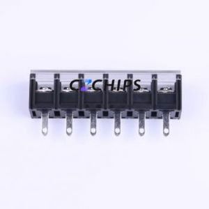 KF78H-13.0-6P Barrier Terminal Block Through hole Component (THT),P=13mm Connector With Cover Plate 13mm 1x6P Straight Pin - Product Image 2