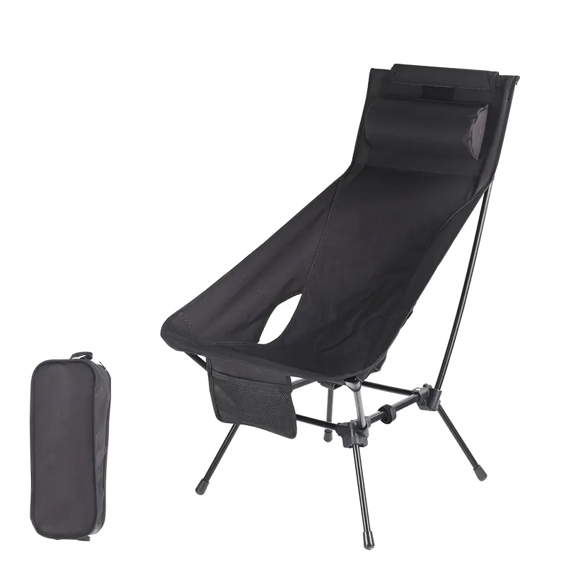 Großhandel Outdoor Netzstoff leichter einstellbarer tragbarer faltbarer Strand-Moon-Stuhl für Camping