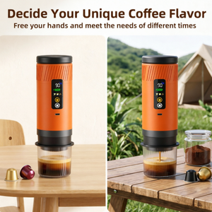 เครื่องชงกาแฟแคปซูลแบบพกพา รุ่นใหม่ แรงดัน 20 บาร์ 3 in 1 ชงได้ทั้งร้อนและเย็น เหมาะสำหรับใช้ในออฟฟิศ - Product Image 3
