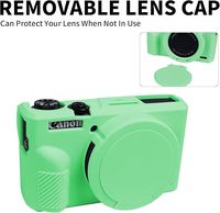 Étui de protection en silicone pour appareil photo G7 X Mark II, très vendu, haute qualité, plusieurs couleurs, 18x12x3cm