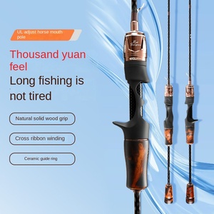 Cần câu carbon WEIHE 1.38m 1.5m 1.68m 1.80m tốt nhất, cần câu nước mặn, cần câu baitcasting để bán - Product Image 4