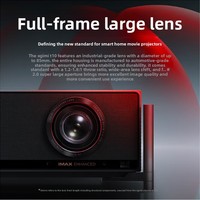 Projecteur domestique XGIMI T10 DLPLaser 0.78DMD HDR 3D avec 5000 lumens ANSI intégrés, 4K, zoom automatique, WiFi, portable, karaoké, grand écran