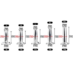 Tapón Anal Masculino y Femenino, Varilla de Acero Inoxidable, Dilatador Uretral, Estimulador, Obstrucción Urinaria - Product Image 2