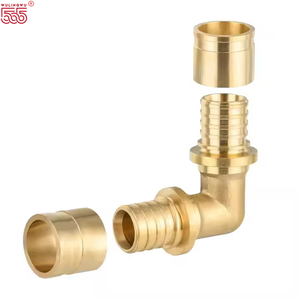Conectores Deslizantes de Latón de 25 mm (9,5 mm) <span class=keywords><strong>con</strong></span> Rosca Macho Mecanizada por CNC, Cabeza Hexagonal, Alta Presión, Resistentes a la Corrosión, Personalizables para Plomería - Product Image 1