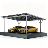 Kit de panneaux solaires pour carport, système de toit solaire pour carport, batterie au lithium solaire, système de stockage d'énergie domestique, structure de carport solaire