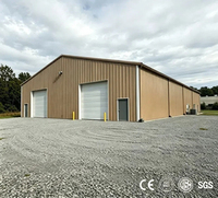 Kit Edificio Prefabbricato in Metallo Economico con Montaggio Semplice per Strutture Industriali e Magazzini in Acciaio
