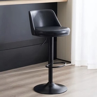Nouvelle Arrivée Chaise de Bar en Acier Inoxydable Luxe Léger Tabouret de Bar Moderne en Fer pour Bureau ou Cabine Téléphonique