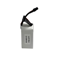 Batterie LiPo 200C 6S 22.2V 1300mAh à fort débit, connecteur XT60, certifiée sécurité, pour drones de course FPV RC - Meilleures ventes