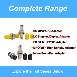 Hiệu suất cao zifonic ST-ST Simplex Vòng sợi quang Adapter cho ST kết nối trong trung tâm dữ liệu và FTTH - Product Image 2