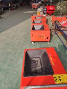 Petite machine d'alimentation de structures secondaires 110V/220V/380V Pompe à vis électrique portable pour transfert de béton Matériel de construction - Product Image 6