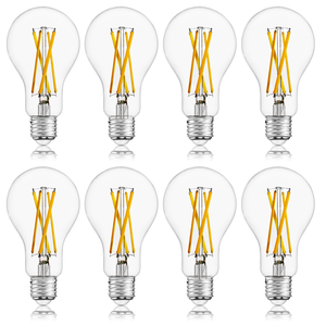 ए 21/ए 67 स्पष्ट एलईडी लाइट बल्ब 2700k 1600lm 12W के बराबर 100w फिलामेंट e26 A110v अल्ट्रा उज्ज्वल dimmable - Product Image 1