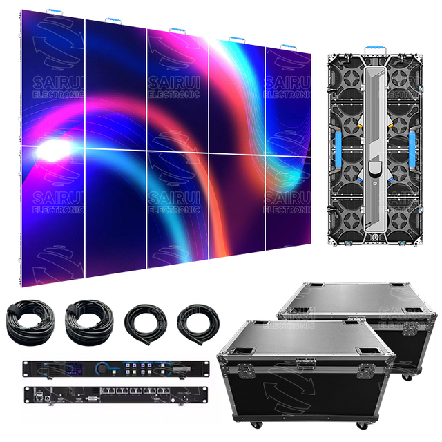 4m X 3m Complete System P2 P3 P2.6 P2.9 P3.91 Led Display 500mmx500mm Video Wall Panel Indoor Outdoor Rental Led Screen